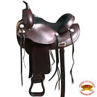 Hsto102-15 Hilason Treeless Western Barrel Racing Pleasure Trail Riding 792484359575