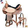 Hsto104bzbhpa326-17 Hilason In Western Horse Treeless Saddle American Leather 602592260932