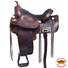 Hsto107adb-15 Hilason Treeless Western Leather Trail Pleasure Riding Saddle Hsto107adb-15 Hilason Treeless Western Leather Trail Pleasure Riding Saddle