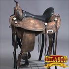 Hsto109dbro-15 Hilason To109dbro-a Treeless Western 792484360243