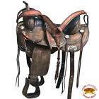Hsto109dbrobhpa321dbro-18 Hilason Treeless Western Leather Trail Barrel Racing Saddle 682269179828 Hsto109dbrobhpa321dbro-18 Hilason Treeless Western Leather Trail Barrel Racing Saddle 682269179828