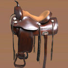 Hsto110adbxyz-16 Hilason Used Horse Saddle Treeless Western Leather Trail 695922152977 Hsto110adbxyz-16 Hilason Used Horse Saddle Treeless Western Leather Trail 695922152977