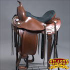 Hsto917-16 Hilason To917a Antique Brown Treeless Hsto917-16 Hilason To917a Antique Brown Treeless