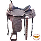 Hstt105bzro-16 Hilason Western Horse Saddle American Leather Flex Tree 695922178960
