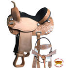 Hstt316bhpa322-17 Hilason Western Flex Tree Barrel Racing Trail Saddle 682269180039