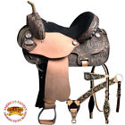 Hstt801robhpa326ro-14 Hilason Western Horse Saddle Tack Set Flex Tree 695922121249 Hstt801robhpa326ro-14 Hilason Western Horse Saddle Tack Set Flex Tree 695922121249