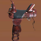 Hstw100bzv1xzy-18 Hilason Used Classic Treeless Western Trail Barrel Racing 635562421323