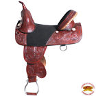 Hstw101bzam-16 Hilason Classic Treeless Western Trail Barrel Racing Leather 635562419177 Hstw101bzam-16 Hilason Classic Treeless Western Trail Barrel Racing Leather 635562419177