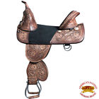 Hstw101bzdbro-16 Hilason Treeless Western Trail Barrel Racing Leather Saddle 792484415400 Hstw101bzdbro-16 Hilason Treeless Western Trail Barrel Racing Leather Saddle 792484415400