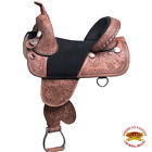 Hstw101bzmro-16 Hilason Treeless Western Leather Trail Barrel Racing Saddle 792484415714