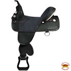 Hstw102bzbk-17 Hilason Treeless Western Trail Barrel Racing Leather Saddle 695922082915 Hstw102bzbk-17 Hilason Treeless Western Trail Barrel Racing Leather Saddle 695922082915