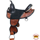 Hstw105bzmbk1-14 Hilason Treeless Western Trail Barrel Racing Leather Saddle 635562369120 Hstw105bzmbk1-14 Hilason Treeless Western Trail Barrel Racing Leather Saddle 635562369120