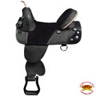 Hstw107bzbk-17 Hilason Treeless Western Trail Barrel Racing Leather Saddle 695922089631 Hstw107bzbk-17 Hilason Treeless Western Trail Barrel Racing Leather Saddle 695922089631