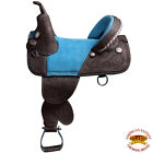 Hstw201bzdb-14 Hilason Treeless Western Trail Barrel Racing Leather Saddle 695922089686 Hstw201bzdb-14 Hilason Treeless Western Trail Barrel Racing Leather Saddle 695922089686