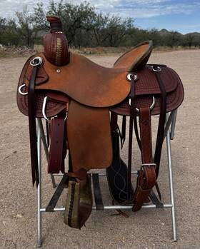 Hr760h Hud Roberts Signature Series Hr 15 Inch Association Ranch Western Saddle Fqhb