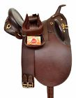 Im122 Handmade Real Leather Quality Branded Australian Stock Saddle With Horn