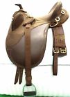 Im123 Handmade New Real Branded Synthetic Australian Stock Saddle With Horn