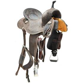U15jsmithc3ch Jeff Smith Custom Saddles Used 15 Inch C3 Barrel Saddle Code