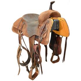 U15jsmithcutro Jeff Smith Custom Saddles Used 15 Inch Cutting Saddle Code