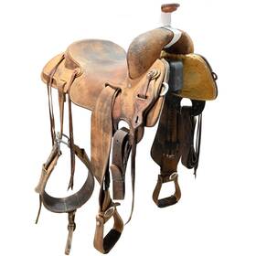 U16jsmithrcbs Jeff Smith Custom Saddles Used 16 Inch Ranch Cutting Saddle Code