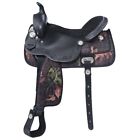Jtds-ks1435-2-500 Tough Eclipse Pro Trail Horse Saddle In Fun 688499555517
