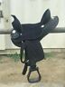 Jtds-ks326-239-16 King Series Suede Seat Synthetic Trail Saddle Black