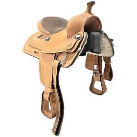 U125kingro King Series Used 12.5 Inch Youth Trail Saddle Code