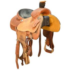 U13kotrotraa Ko Elite Trading Used 13 Inch Trophy Team Roping Saddle Code
