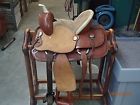 Ks-153 Ks153 King Series Western Trail Pleasure Saddle Brown Leather Suede Seat