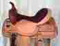Ks1835 King Series Tooled Used Western Saddle Tough 1 15 20a