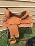 Ks1896 Royal King Rough Out Leather Western Training Saddle