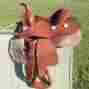 Ks855 King Series Chestnut Leather Miniature Horse Western Saddle 8 Seat Tough 1 688499194099
