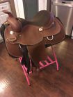 Lami Cell Used Reining Trail Western Saddle Sure