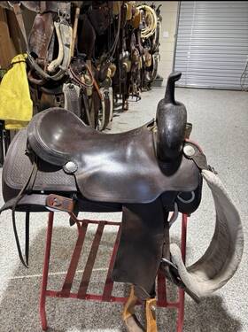 3245-xc Leddy M.l. Leddys Cutting Saddle 17