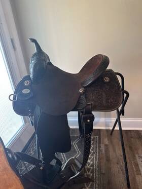 247114507010466 Martin New 14.5 Inch Stingray Barrel Racing Saddle Code