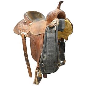 C145nrsbr78snfl Martin Used 14.5 Inch Nrs By Barrel Racing Saddle Code