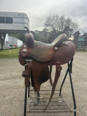 1242557-2 Martin Saddlery Fx3 Barrel Saddle