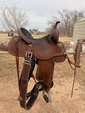 187413507000313 Martin Saddlery 13.5 Inch Stingray Barrel Saddle