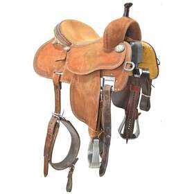 Martin Saddlery C14crowncrodot Used 14 Inch Crown C Barrel Saddle By Code