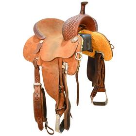 U14crownc8400 Martin Saddlery Used 14 Inch Crown C Barrel Saddle Code