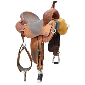 U145btr12bk6507 Martin Used 14.5 Inch Btr Barrel Racing Saddle Code