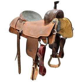 U155martinrc14sp Martin Used 15.5 Inch Ranch Cutting Saddle Code