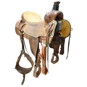 U165martinran14 Martin Used 16.5 Inch Ranch Saddle Code