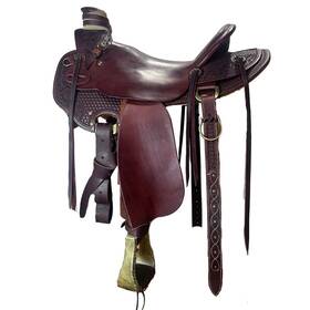 216-914 Mccall Used Trail Wade Western Saddle 16/m
