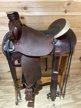 A047 Mccall 16 Inch Mclite All Around Ranch Trail Western Saddle 325 2025