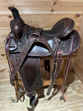 A097 Mccall 16 Inch Mclite All Around Western Saddle 524