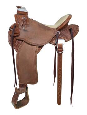 2-1174 Mccall Saddlery 15 Inch Used Mclite Western Wade Saddle Reg Tree