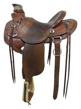 2-1177 Mccall Saddlery 14.25 Inch Used Western Lady Wade Saddle