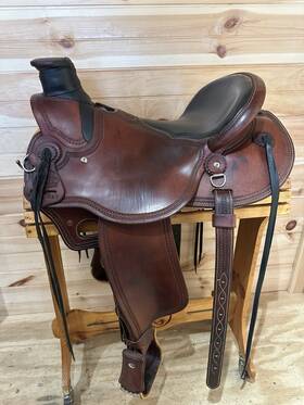 W147-917 Mccall 15.5 Inch Mclite Wade Western Saddle