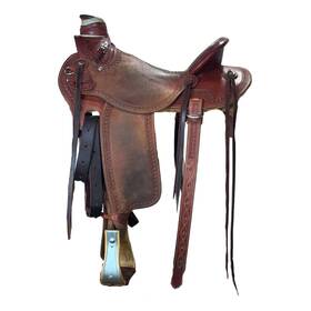 W211-923 Mccall Used Mclite Wade Western Trail Saddle 15.5/m